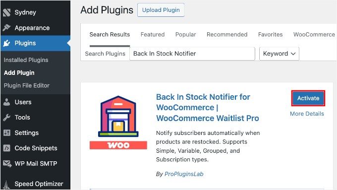 Installing the Back-In-Stock Notifier plugin Installing the Back-In-Stock Notifier plugin
