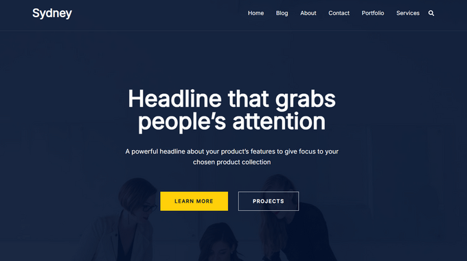 Sydney best free WordPress blog theme Sydney best free WordPress blog theme