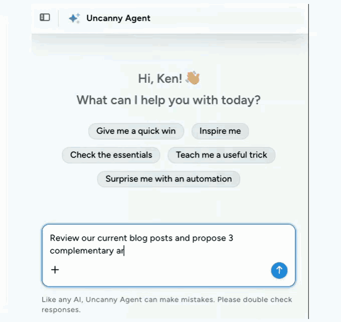 agent-conversation-example Uncanny Agent workflow automation example