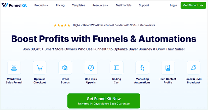 FunnelKit website FunnelKit website