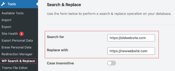 Using the Search & Replace Everything by WPCode Plugin to Fix Links to Your Old Site Using the Search & Replace Everything by WPCode Plugin to Fix Links to Your Old Site