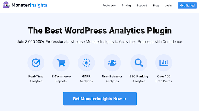The MonsterInsights Google Analytics plugin for WordPress The MonsterInsights Google Analytics plugin for WordPress
