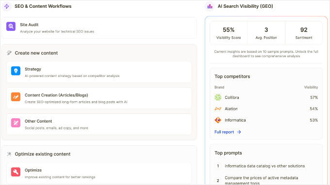 Tracking AI Search Visibility With Writesonic Tracking AI Search Visibility With Writesonic