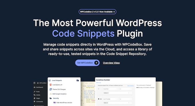 WPCodeBox – Best for Professional Developers WPCodeBox – Best for Professional Developers