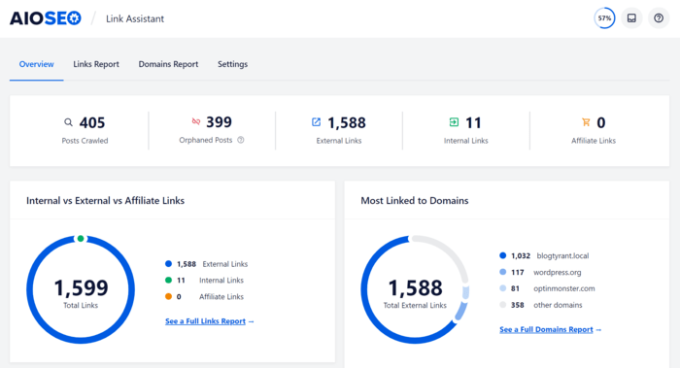Link assistant overview Link assistant overview