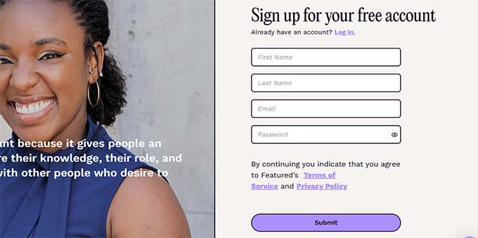 Sign up for Connectively Sign up for Connectively
