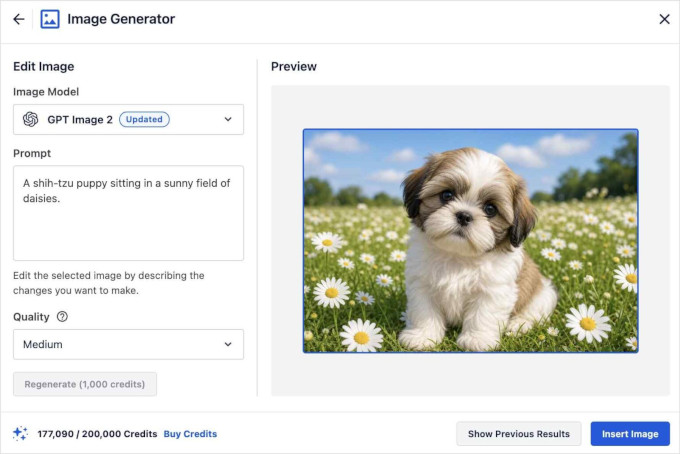 AI image generator in All in One SEO AI image generator in All in One SEO