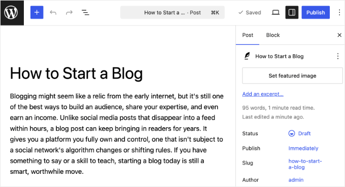 A Draft Post Created Using AI A Draft Post Created Using AI