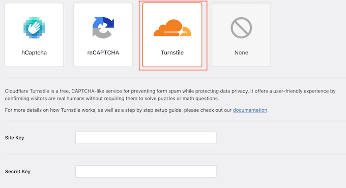 Adding Cloudflare Turnstile CAPTCHA to a WordPress website Adding Cloudflare Turnstile CAPTCHA to a WordPress website